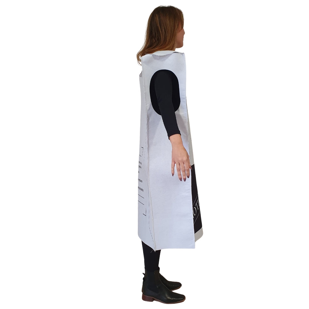 Fato de Aviso da Receita para adulto