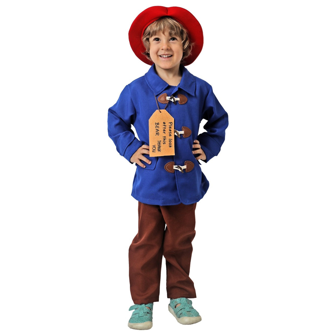 Fato de Paddington Bear para criança