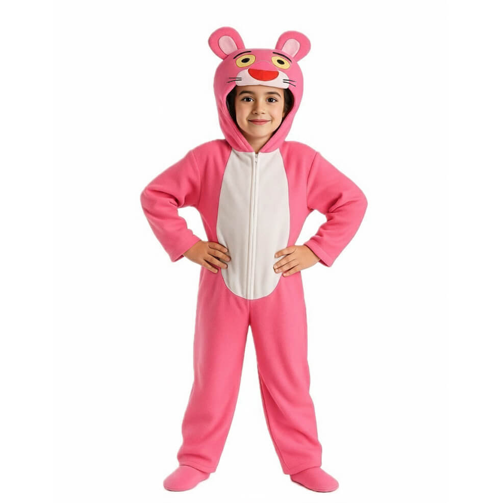 Fato de Pantera Cor de Rosa para criança