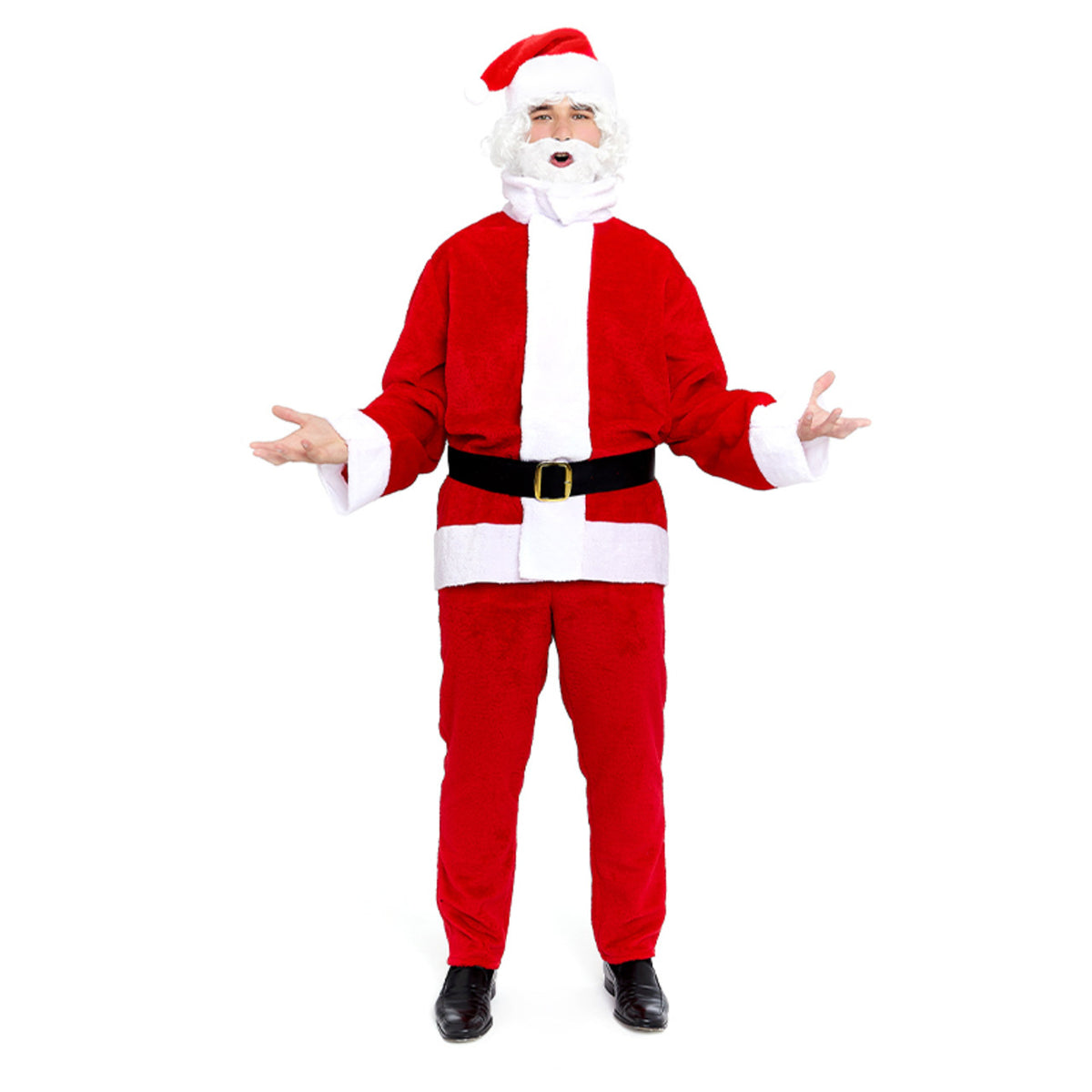 Fato de Pai Natal Premium para adulto