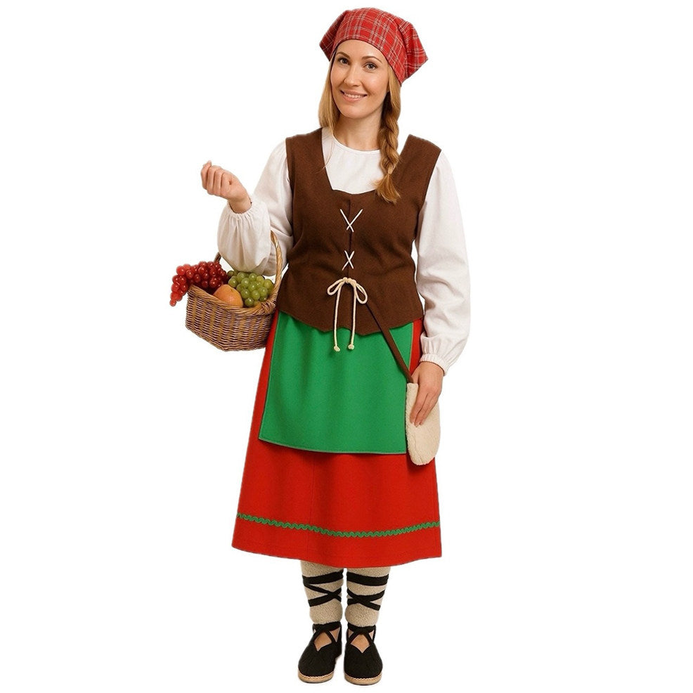 Fato de Pastora Asturiana para senhora
