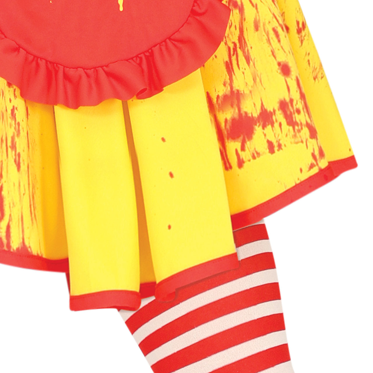 Fato de Palhaça Burger para adolescente-2