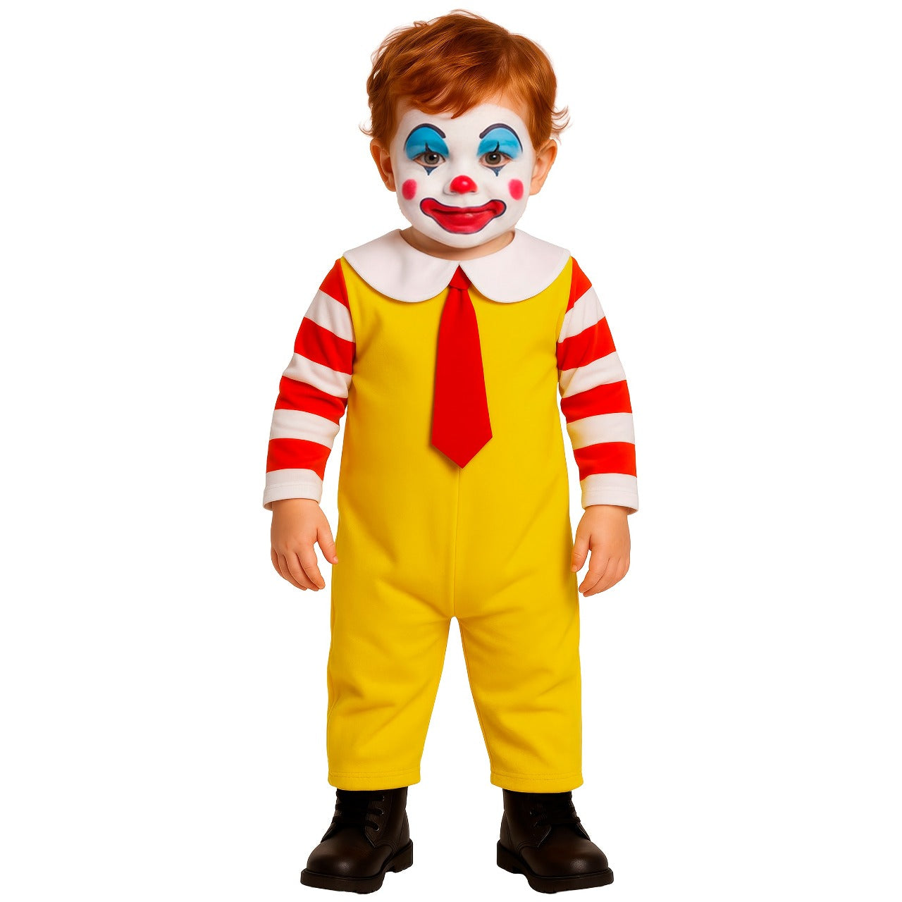 Fato de Palhaço Burger para bebé