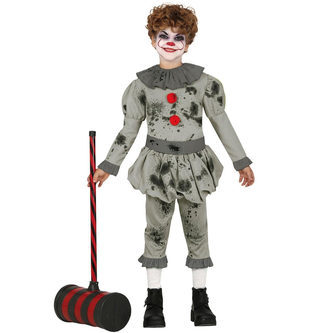Fato de Palhaço Killer para menino