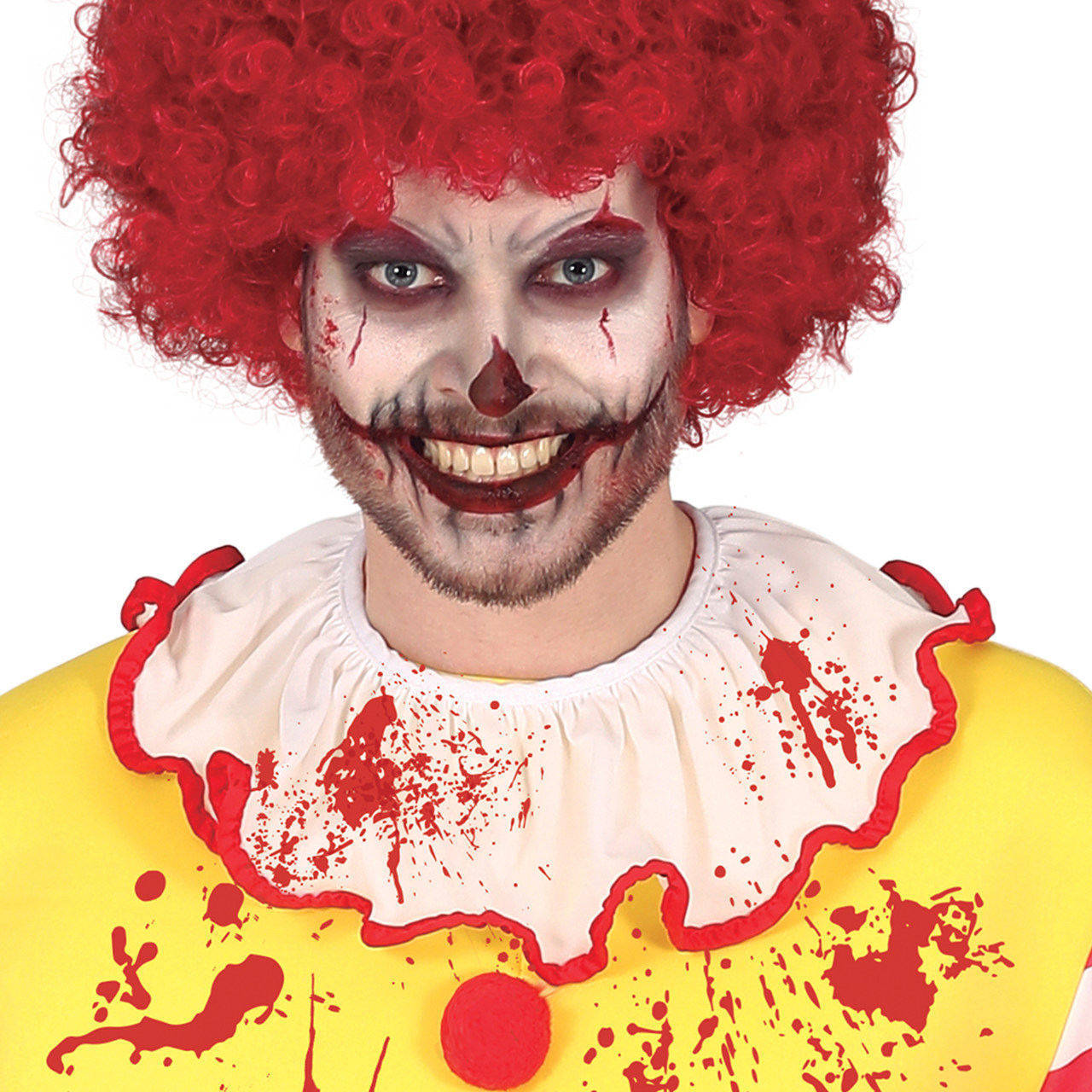 Fato de Palhaço McDonald Sangrento para adulto