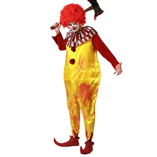 Fato de Palhaço McDonald Sinistro para homem
