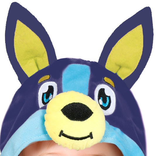 Fato de Cão Azul Bluey para bebé