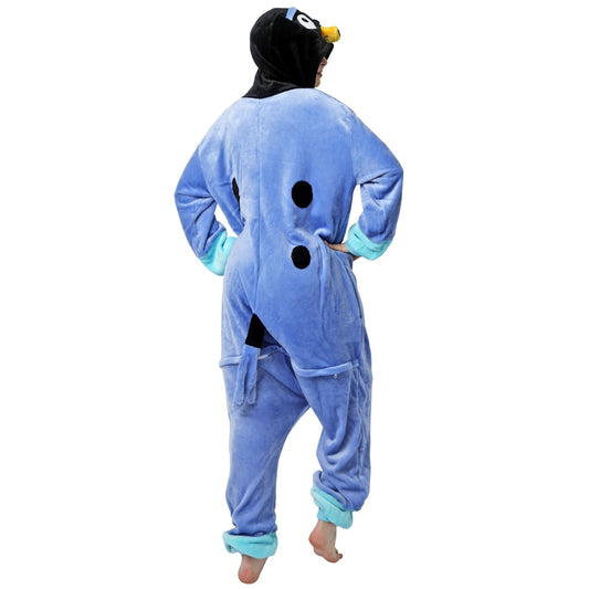 Fato de Cão Bluey para adulto