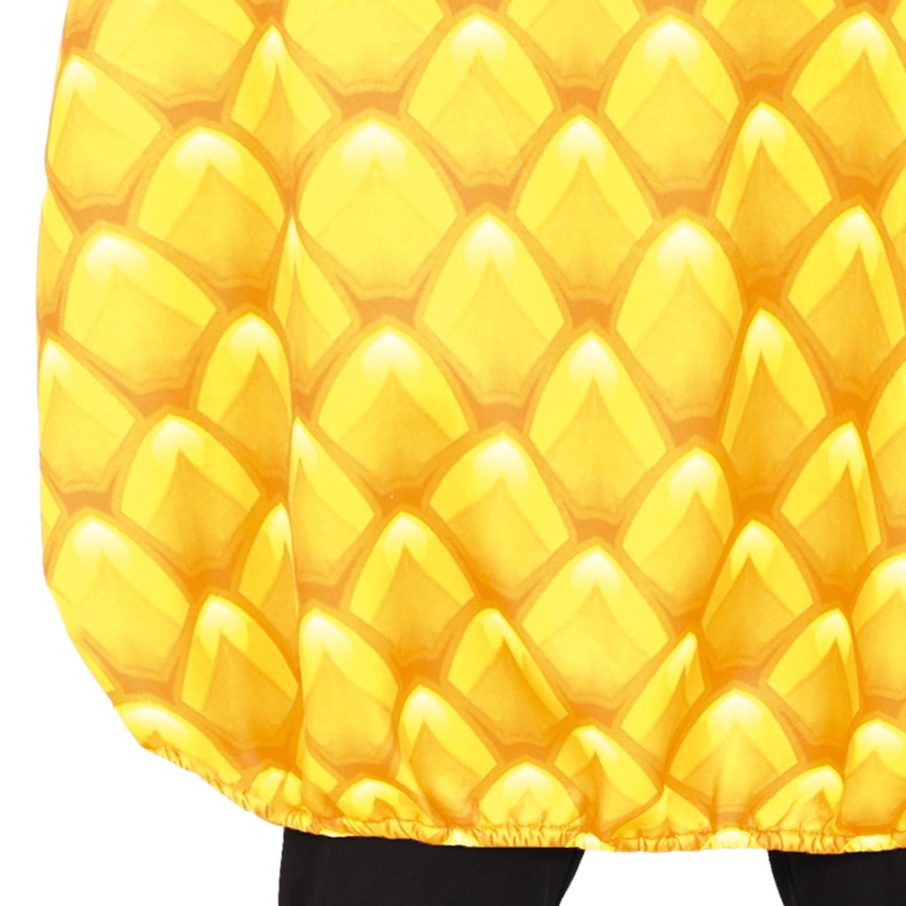 Fato de Ananás Amarelo para adulto