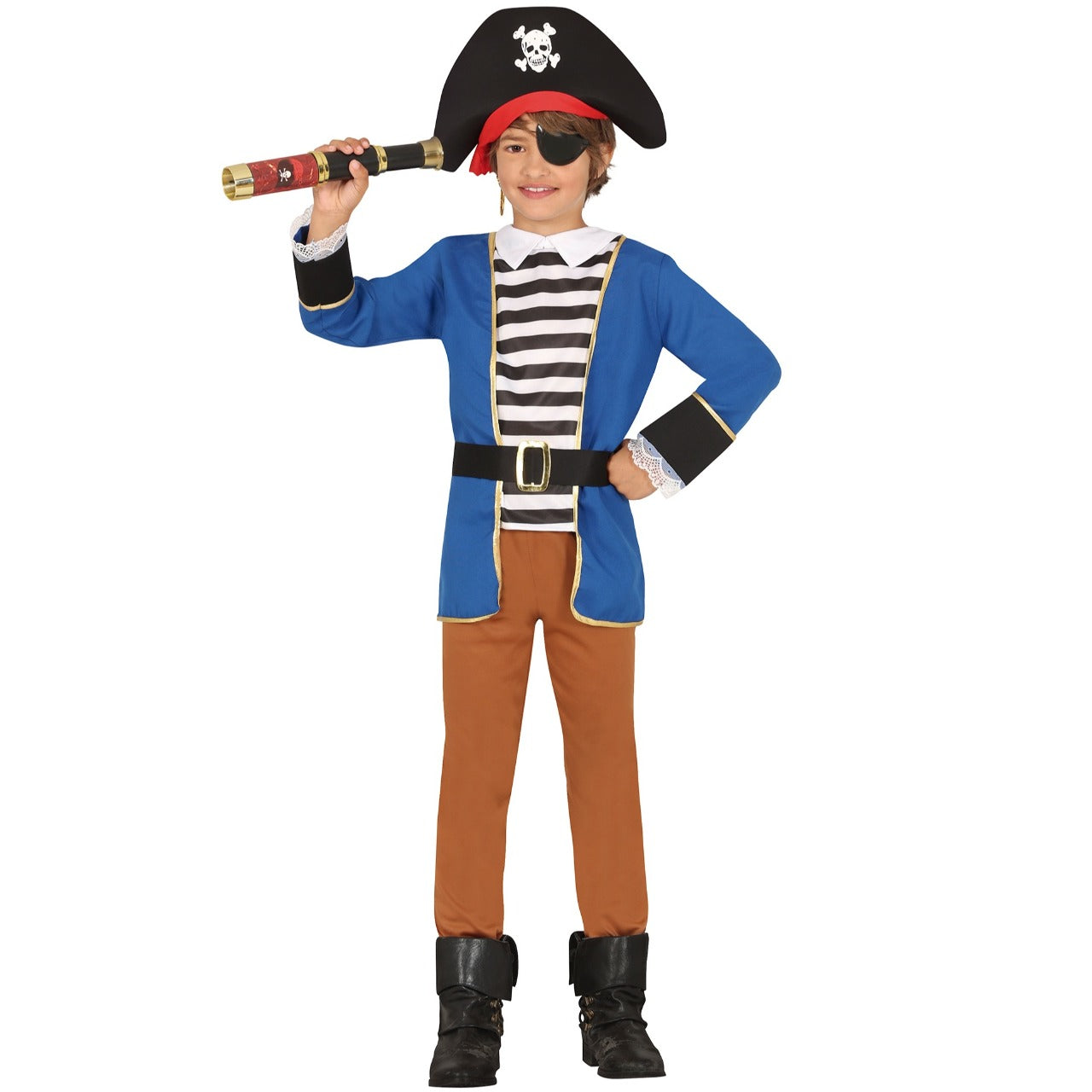 Fato de Pirata Aventureiro para Meninos
