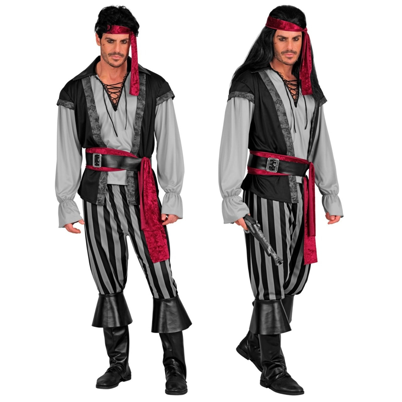 Fato de Pirata Cinto para homem