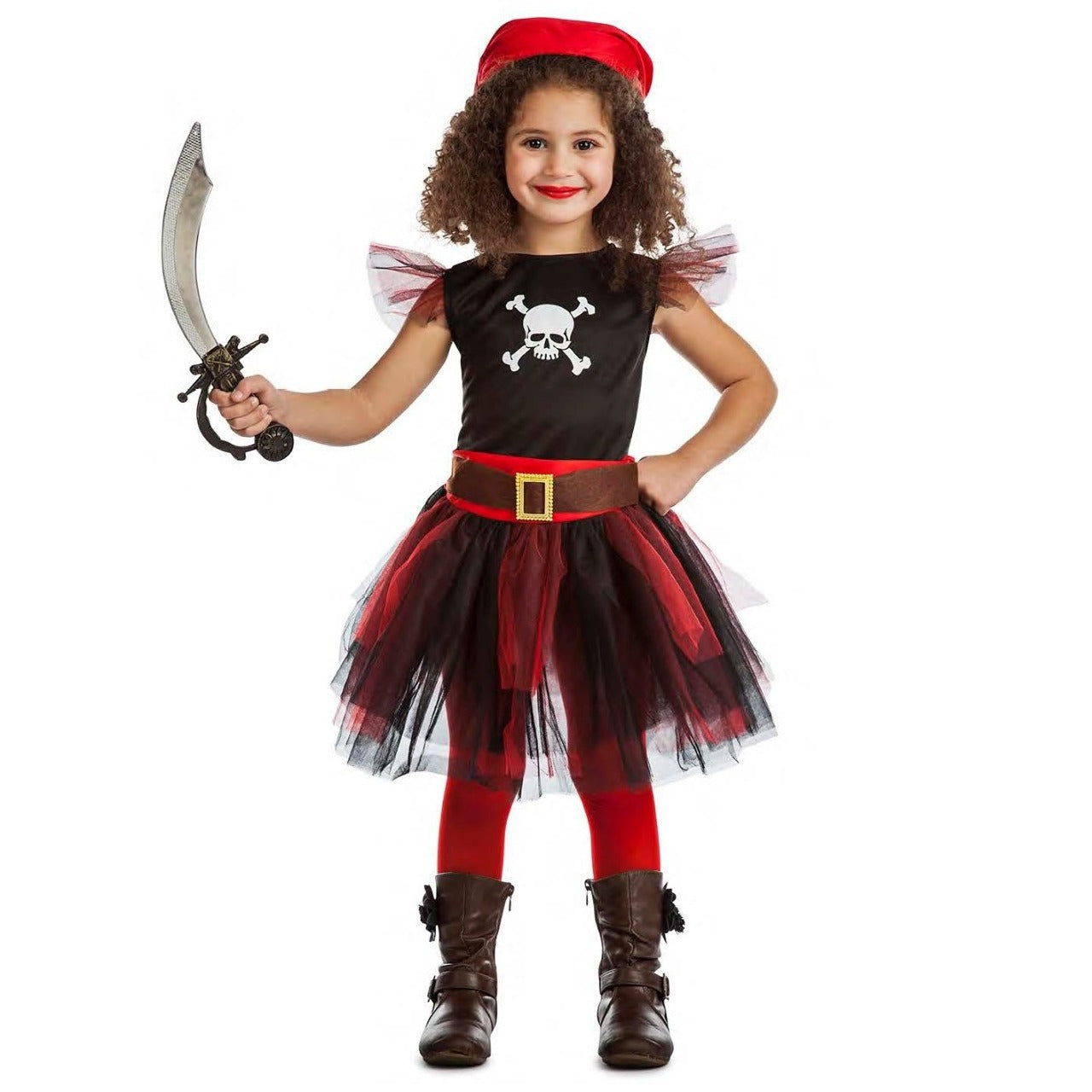 Fato de Pirata Tutú para menina