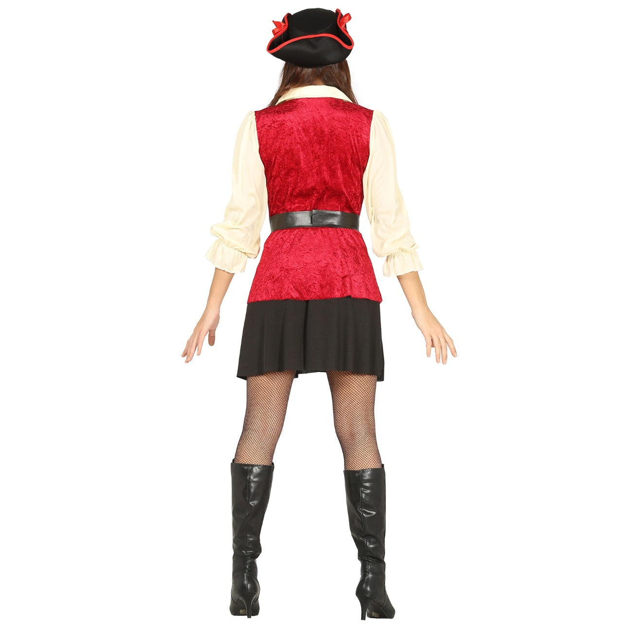 Fato de Pirata Valente Caveiras para mulher