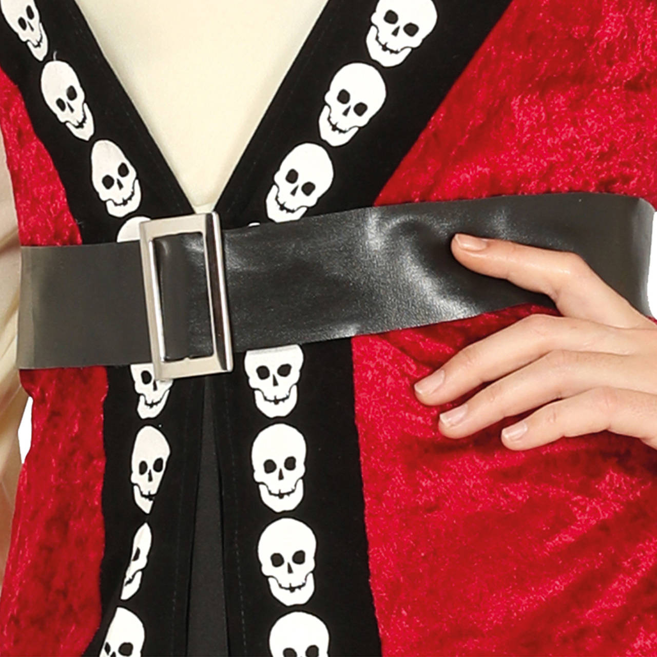 Fato de Pirata Valente Caveiras para mulher
