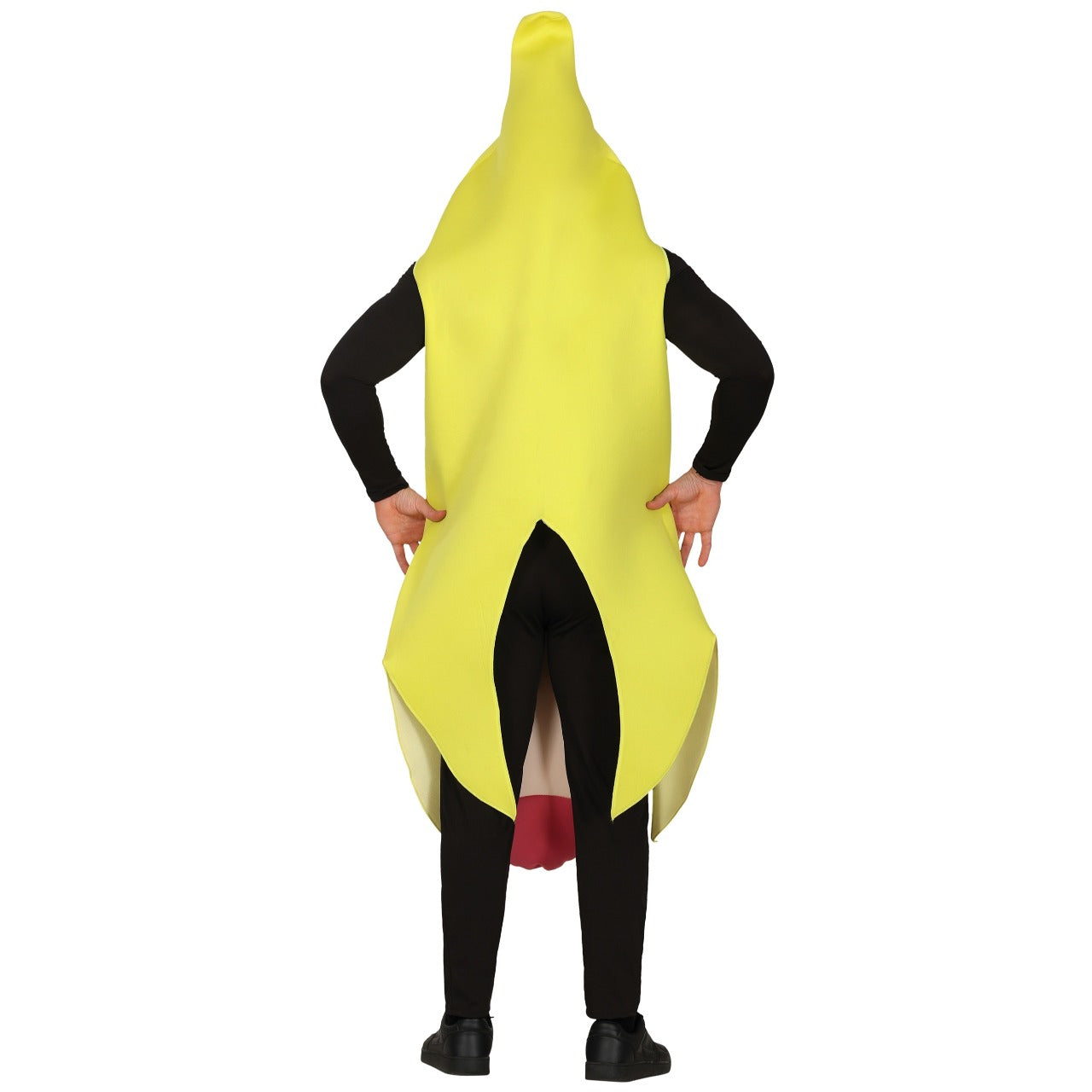 Fato de Banana Amarela Divertida para adulto