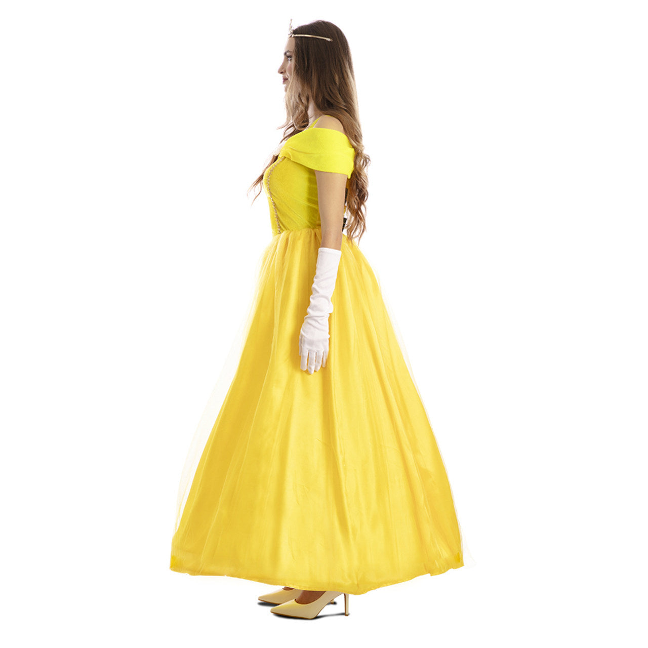Fato de Princesa Amarela para mulher