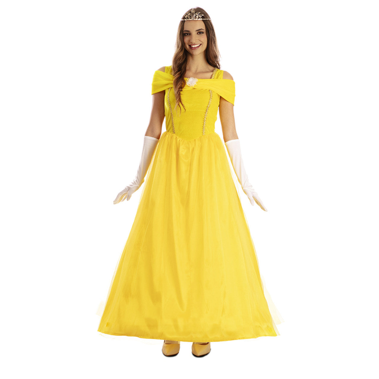 Fato de Princesa Amarela para mulher