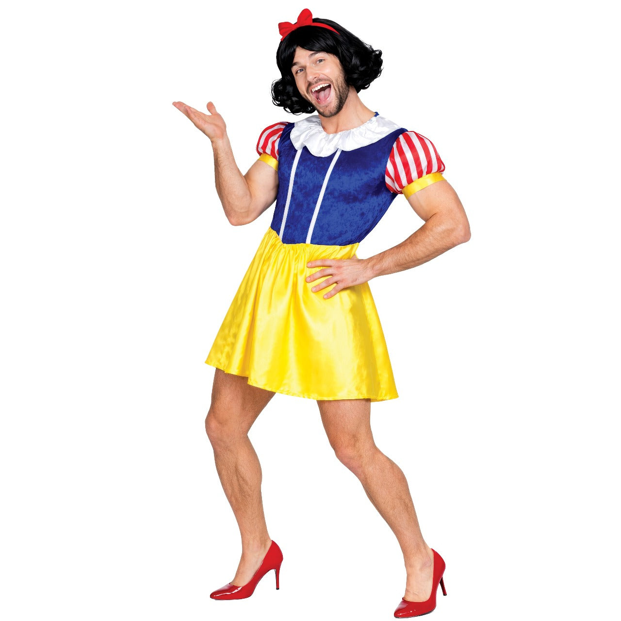 Fato de Princesa Branca de Neve para homem