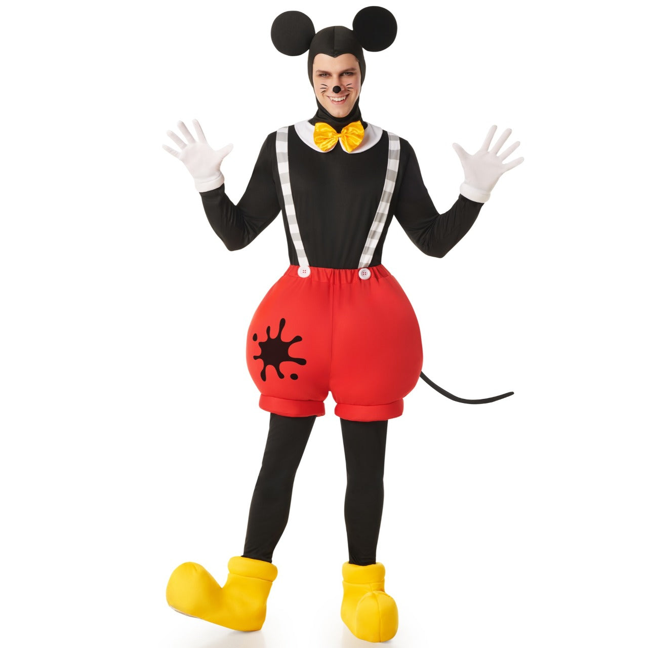 Fato de Rato Divertido Laço para homem