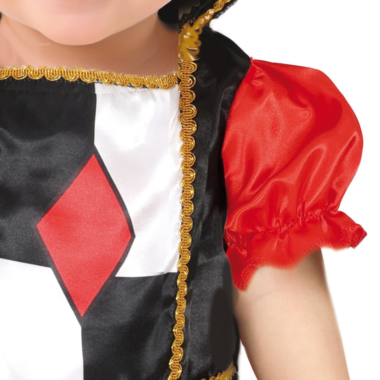 Fato de Rainha de Copas luxuosa para bebê