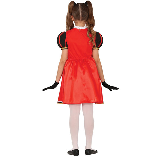 Fato Rainha Real de Copas para menina