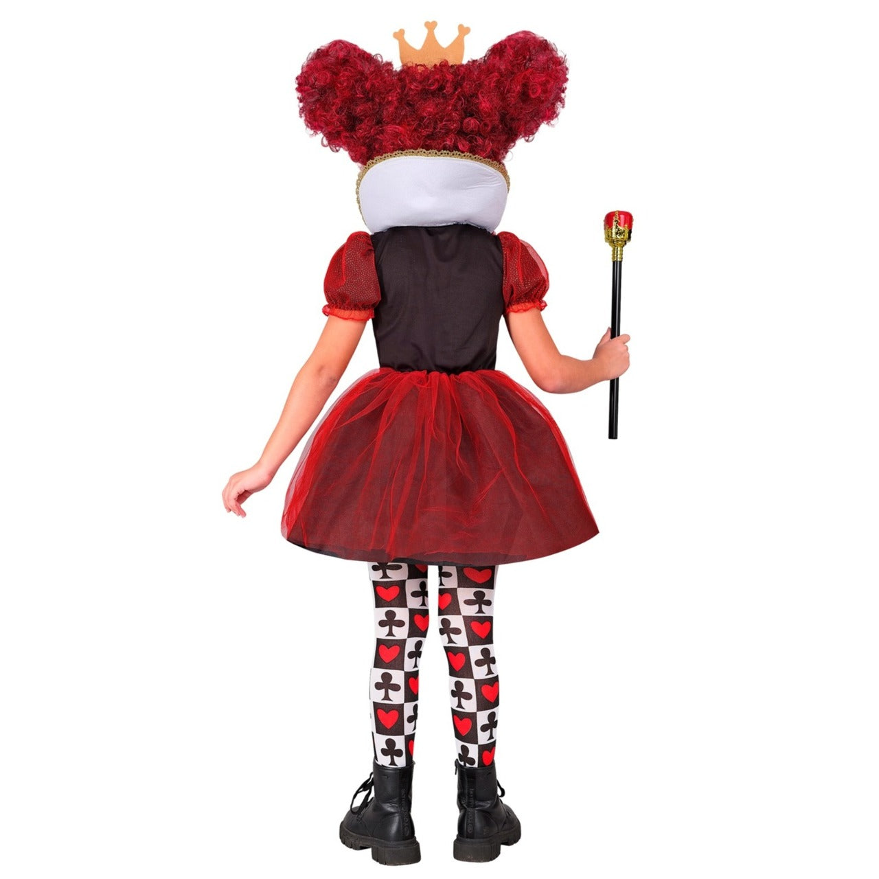 Fato de Rainha de Copas Tule para menina