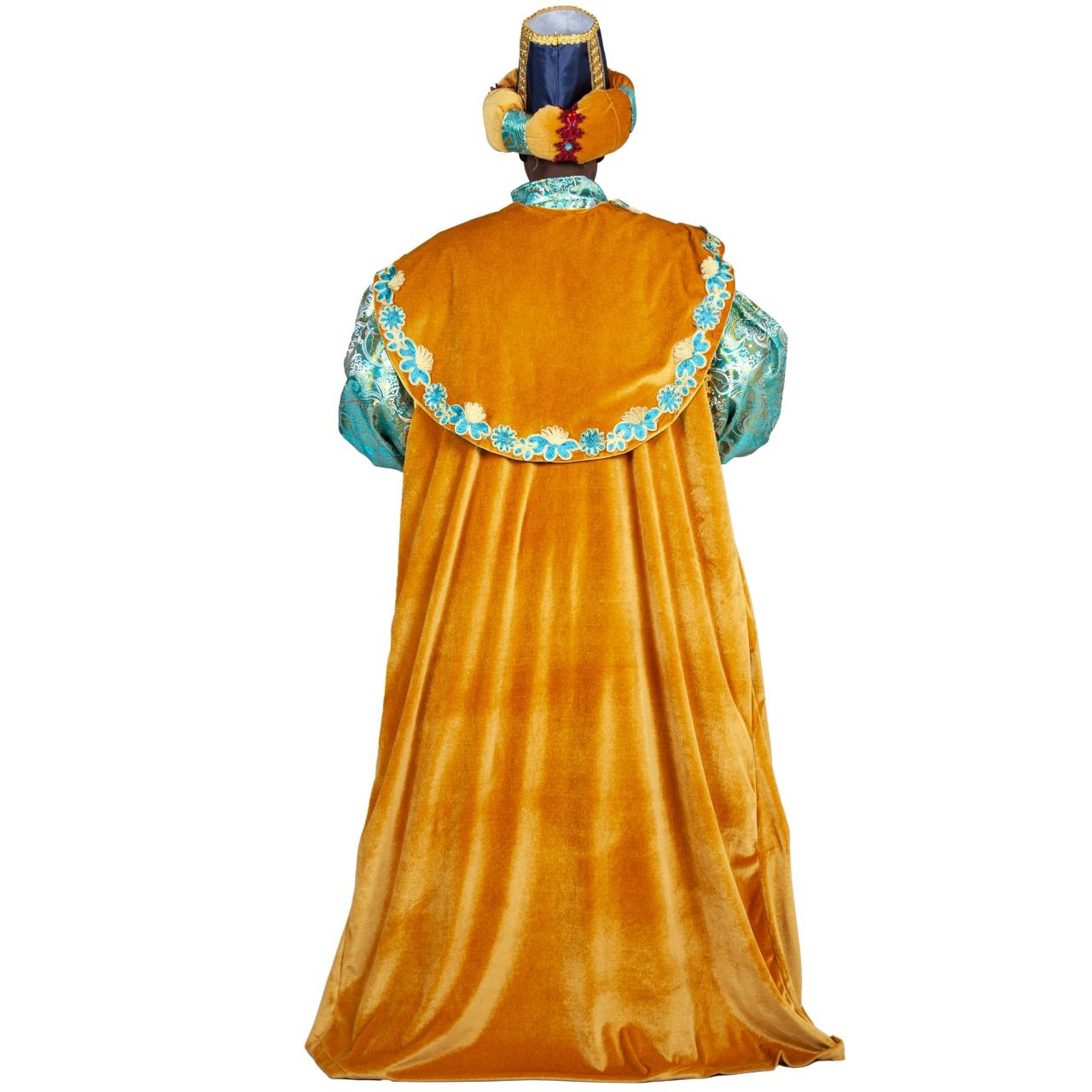 Fato de Rei Mago Baltasar Luxo para adulto