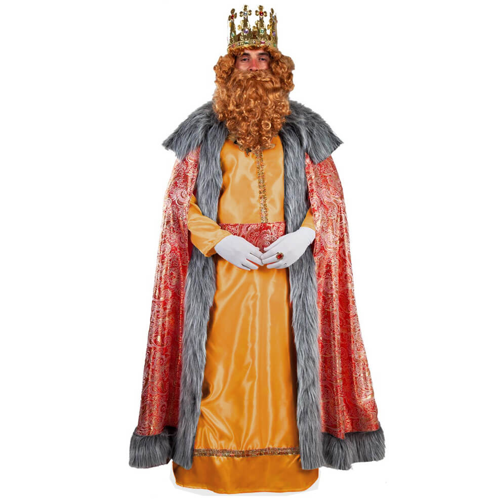 Fato Rei Mago Gaspar para adultos