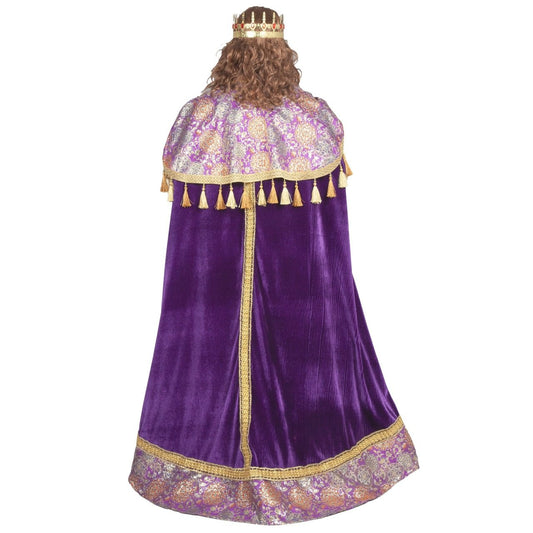 Fato de Rei Mago Gaspar Luxo para adulto