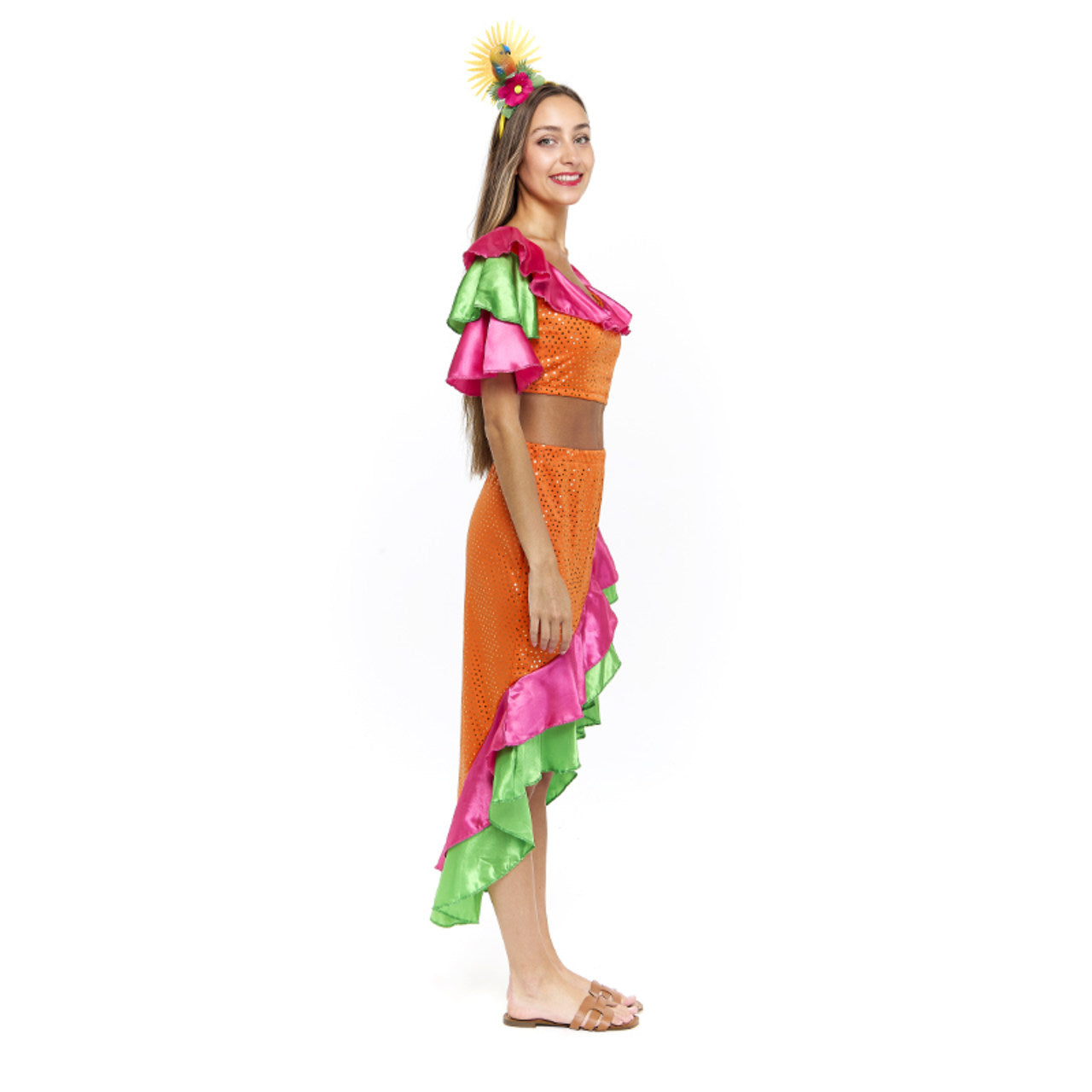 Fato de Rumbera Samba para mulher