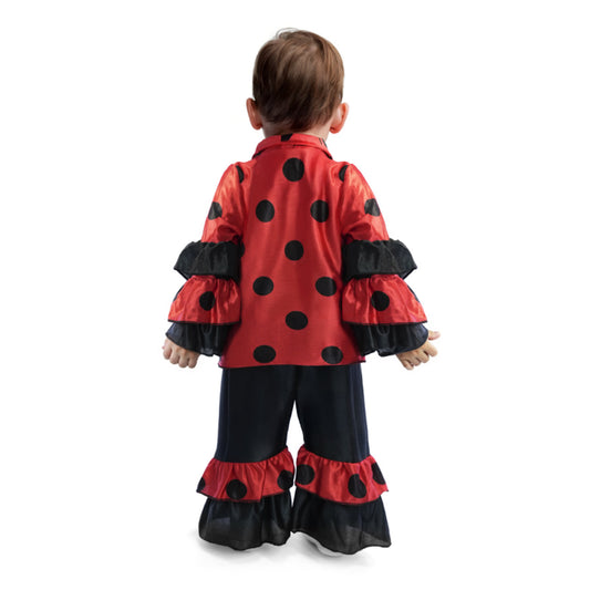 Fato de Rumbero de Bolinhas para bebé