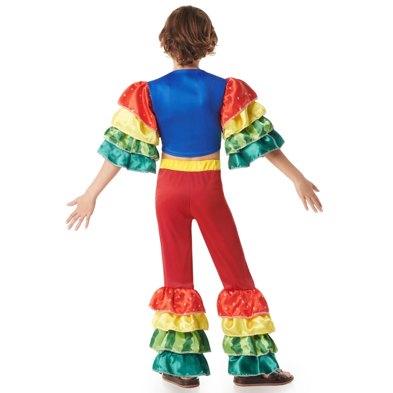 Fato de Rumbero multicolorido para menino