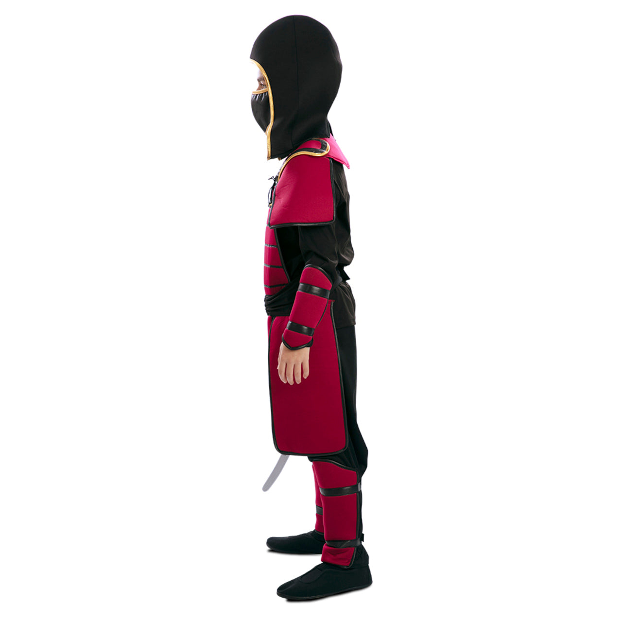 Fato de Samurai Vermelho para menino