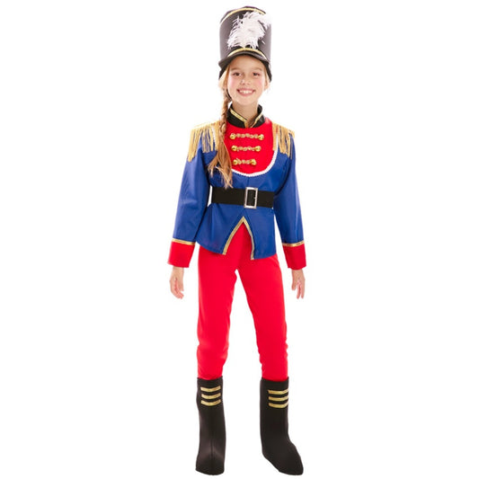 Fato de Soldadinho Quebra-Nozes com Franjas para menina