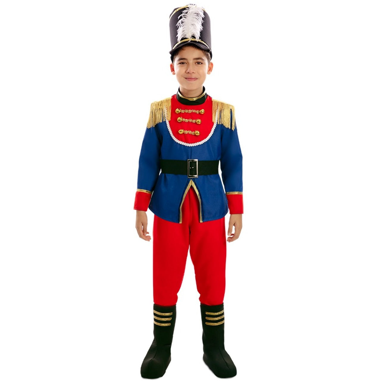 Fantasia de Soldado Quebra-Nozes com Franjas para Meninos