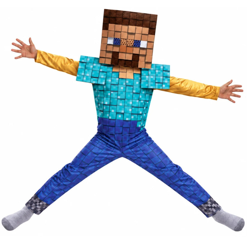 Fato de Steve Basic Minecraft™ infantil