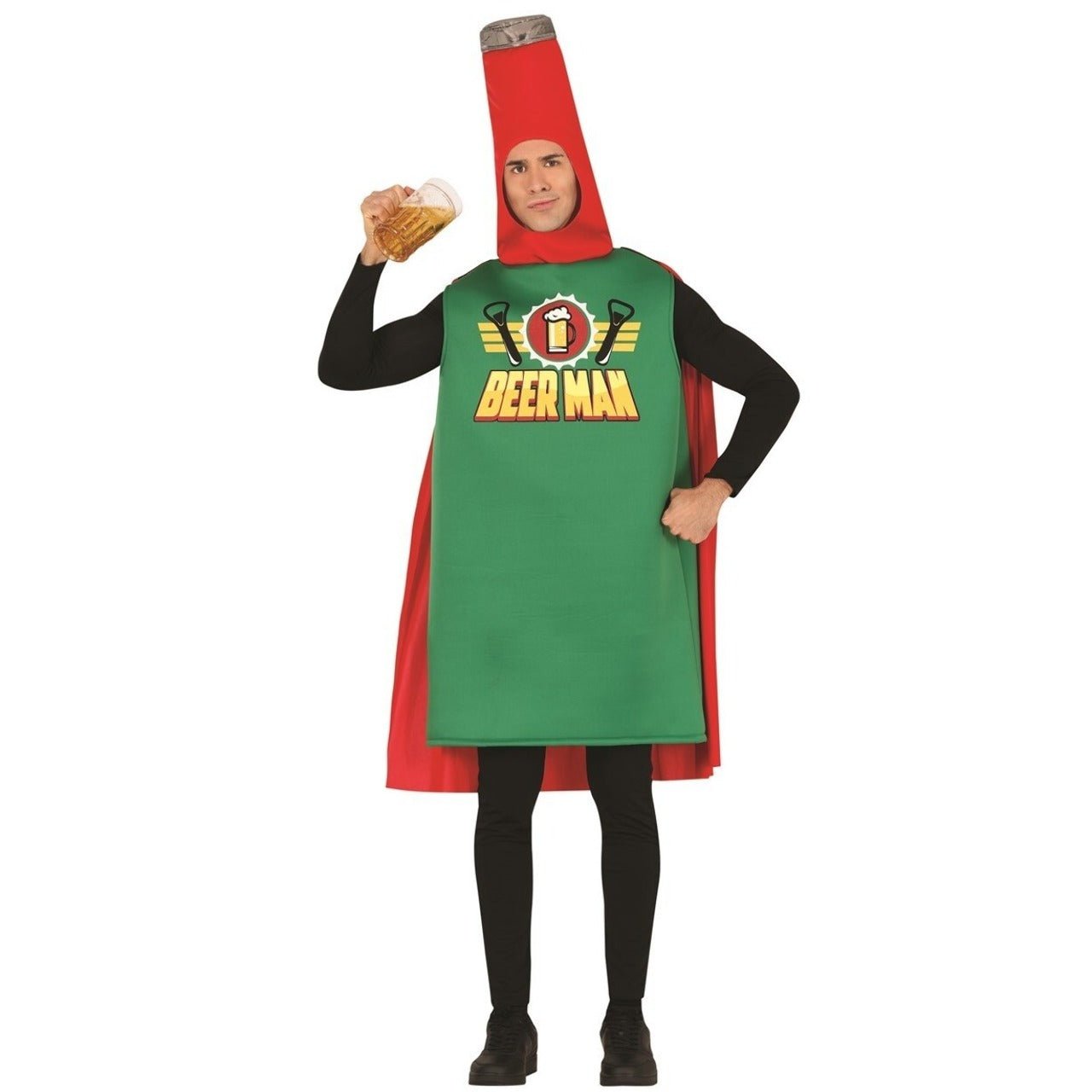 Fato de Súper Cerveja para adulto