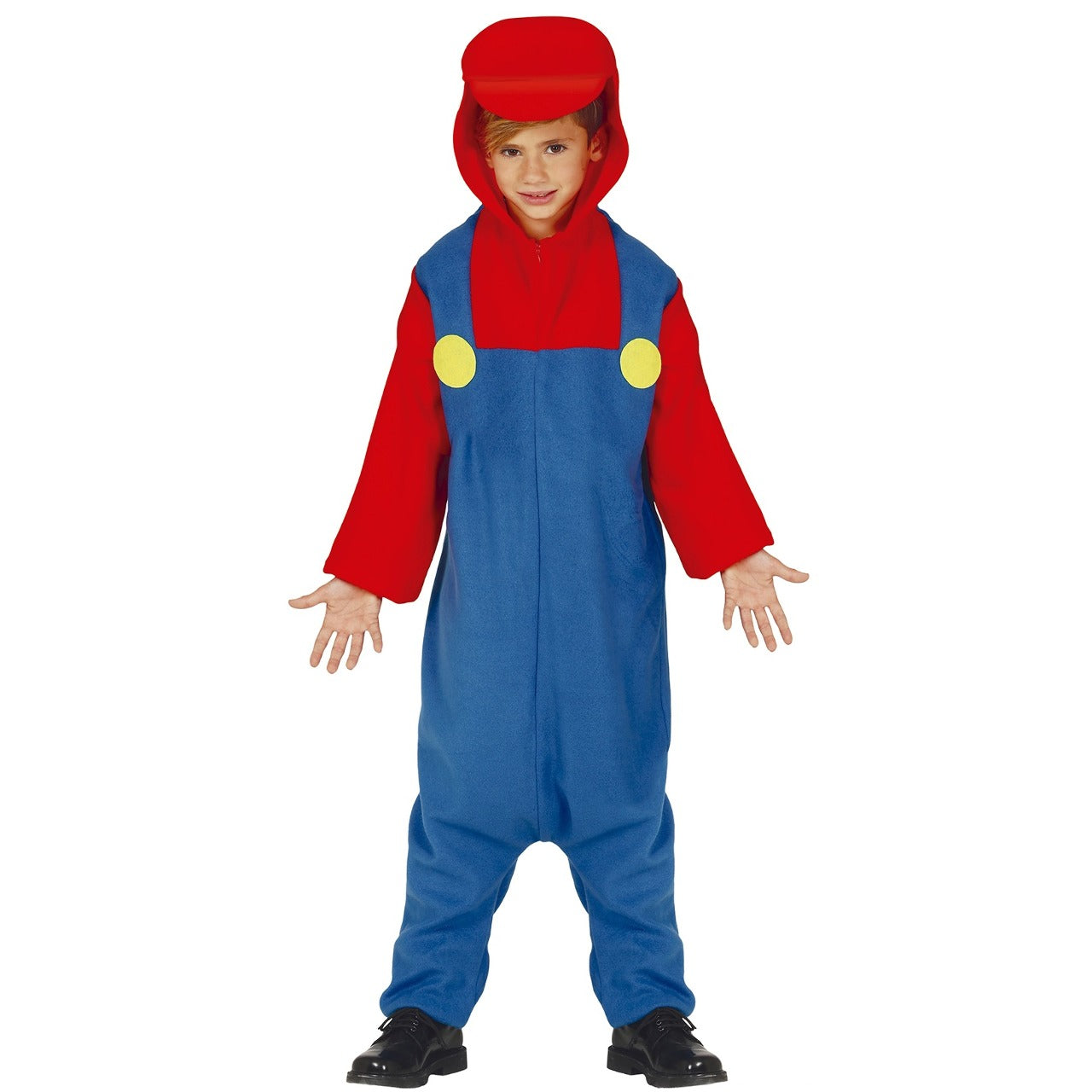 Fato de Super Mario Divertido infantil