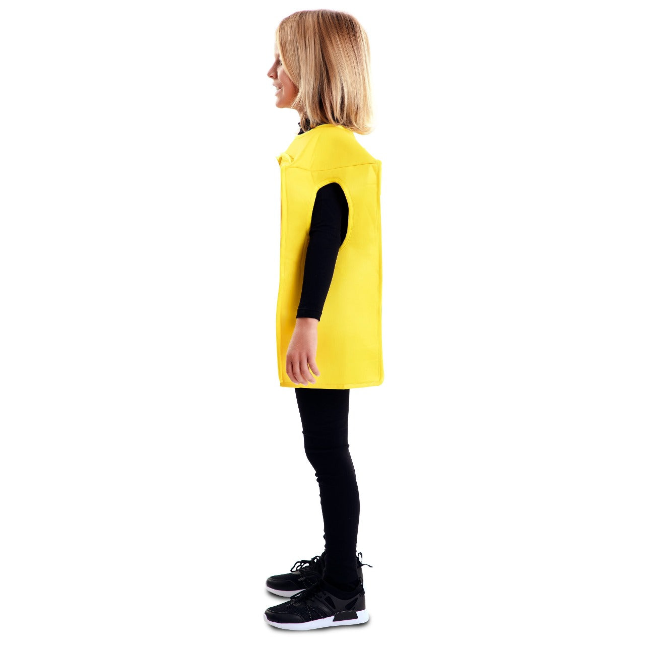 Fato de Tetris amarelo para criança