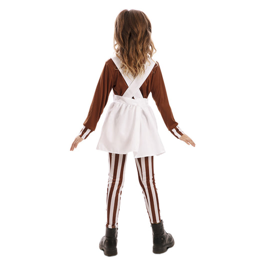 Fato de Umpa Lumpa para menina