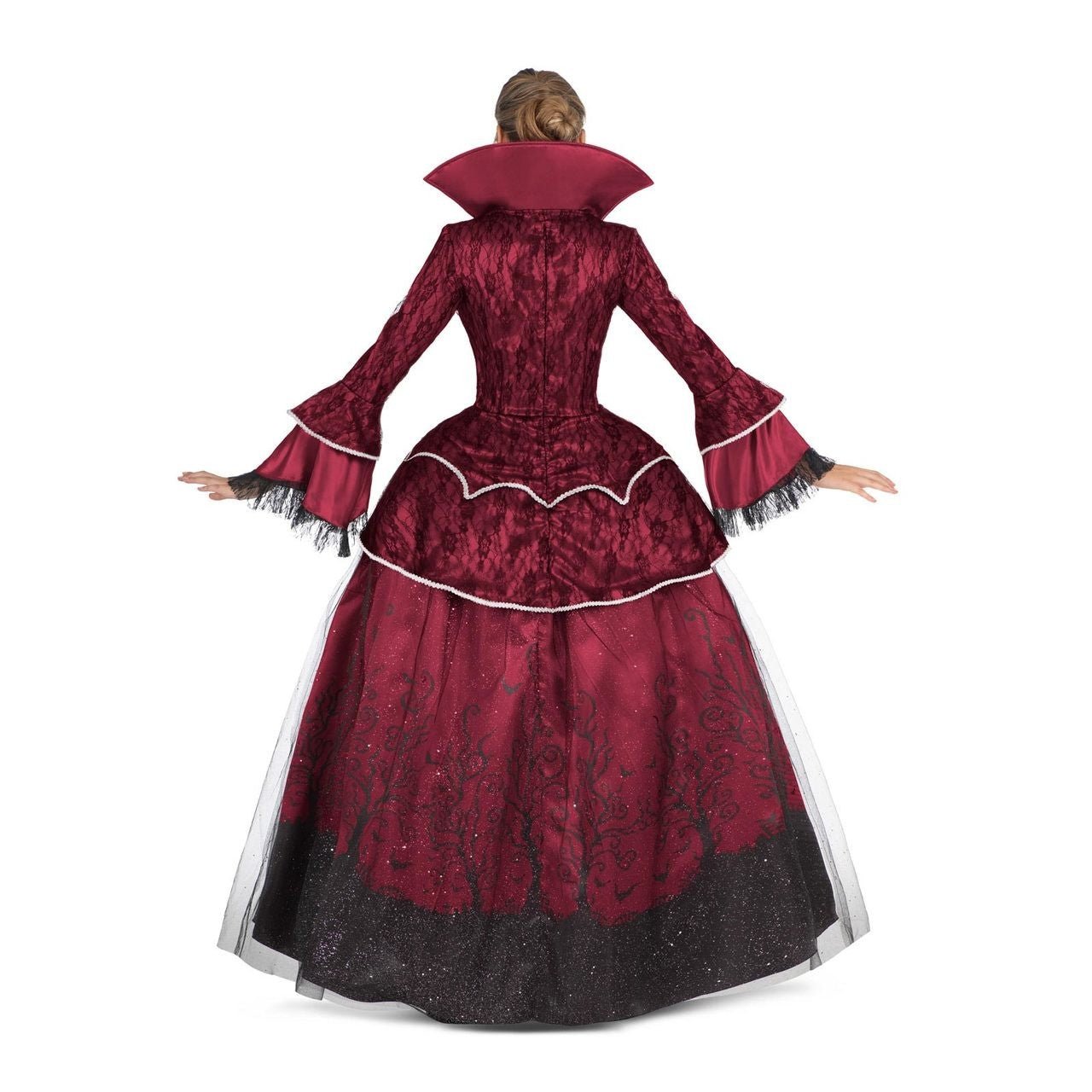 Fato de Rainha Vampira Luxuosa para mulhere