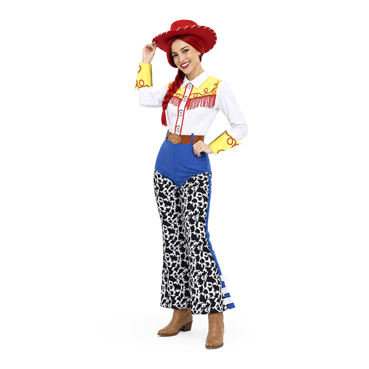 Fato de Vaqueira Jessie para mulher