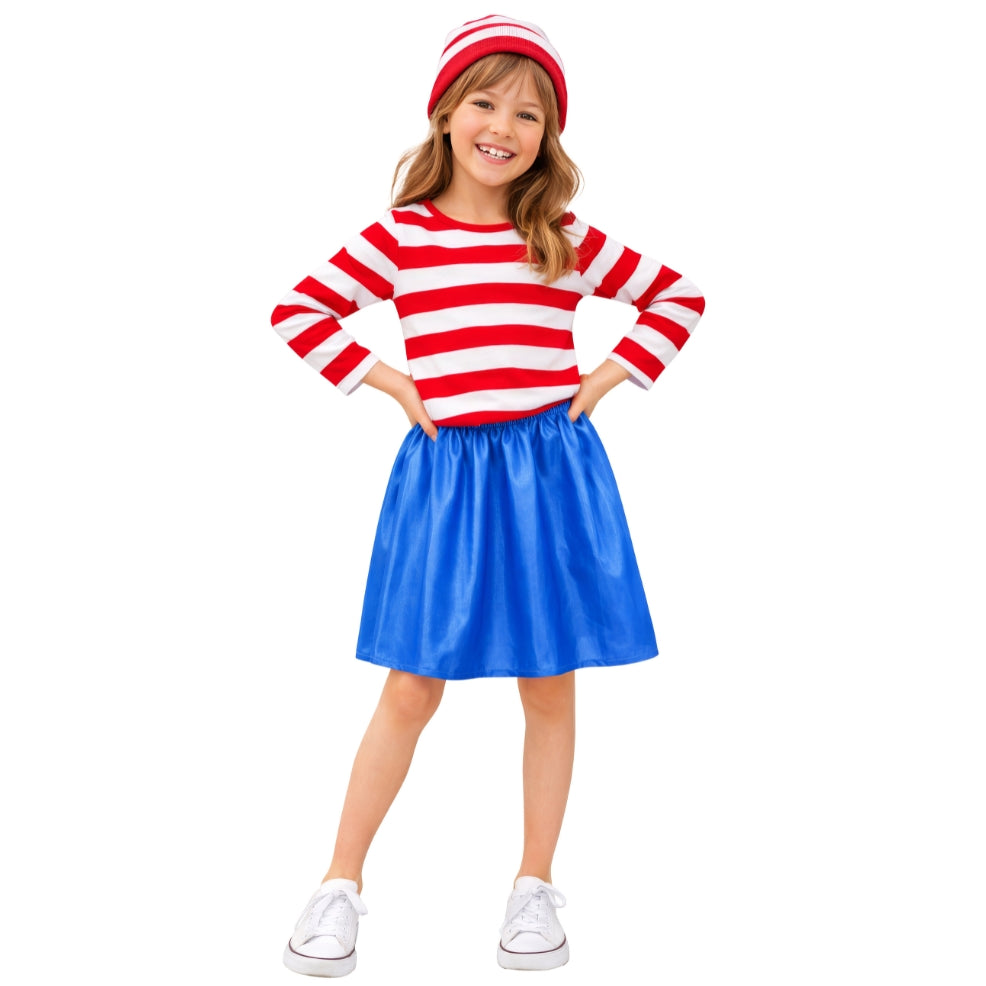 Fato de Wally Risquinhas para menina