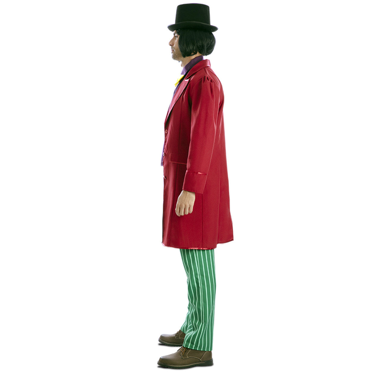 Fato de Willy Wonka com Laço para homem