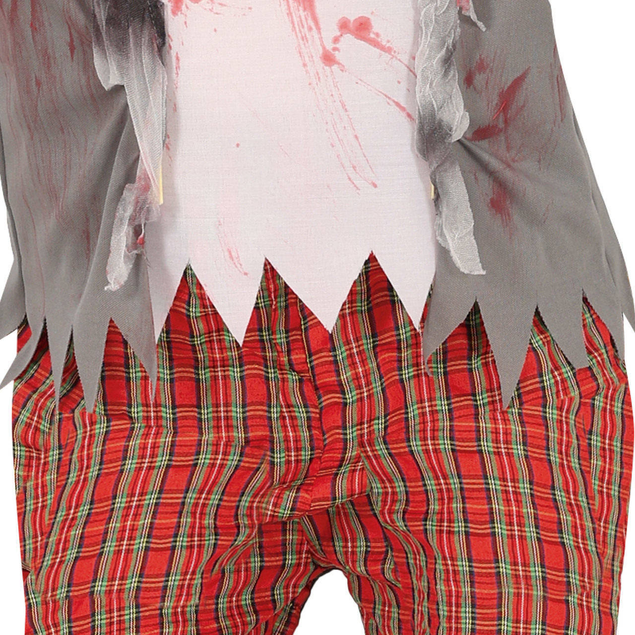 Fato de Zombie Colegial para menino