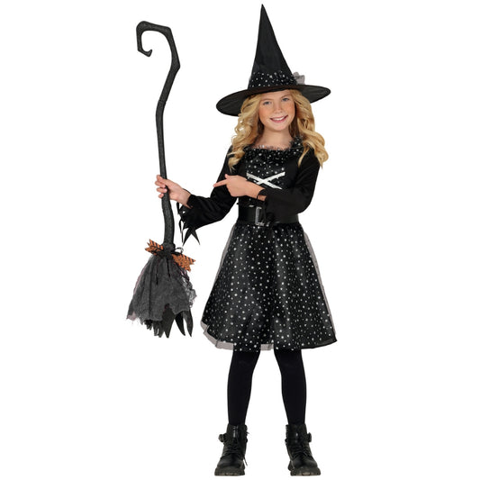 Vassoura de Bruxa preta Desmontável