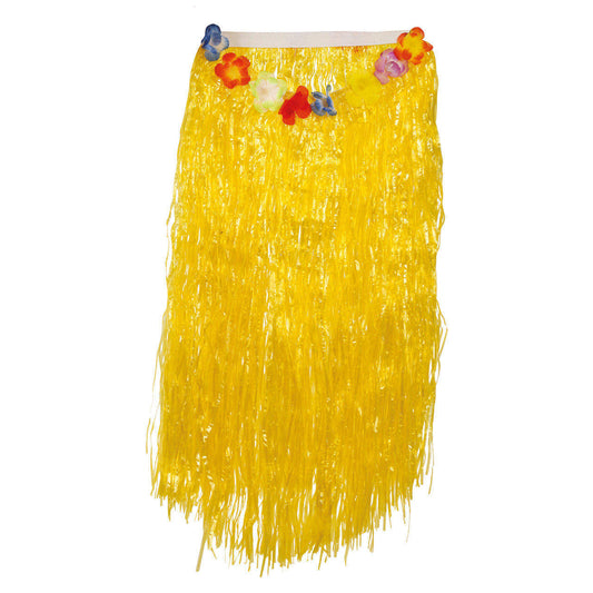 Saia Havaiana Amarela Comprida