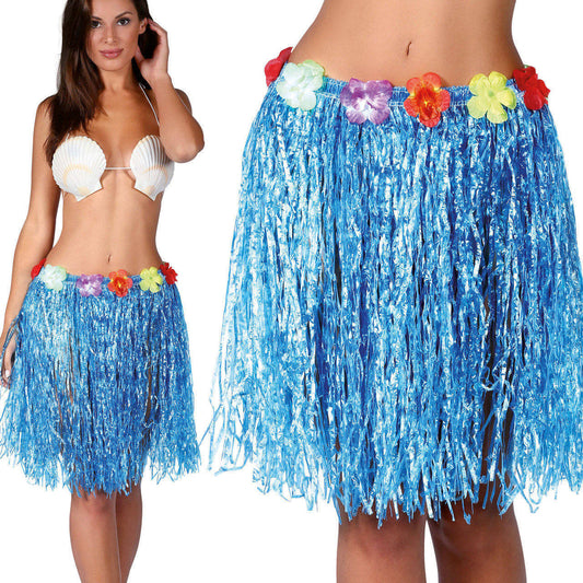 Saia Havaiana Azul Curta