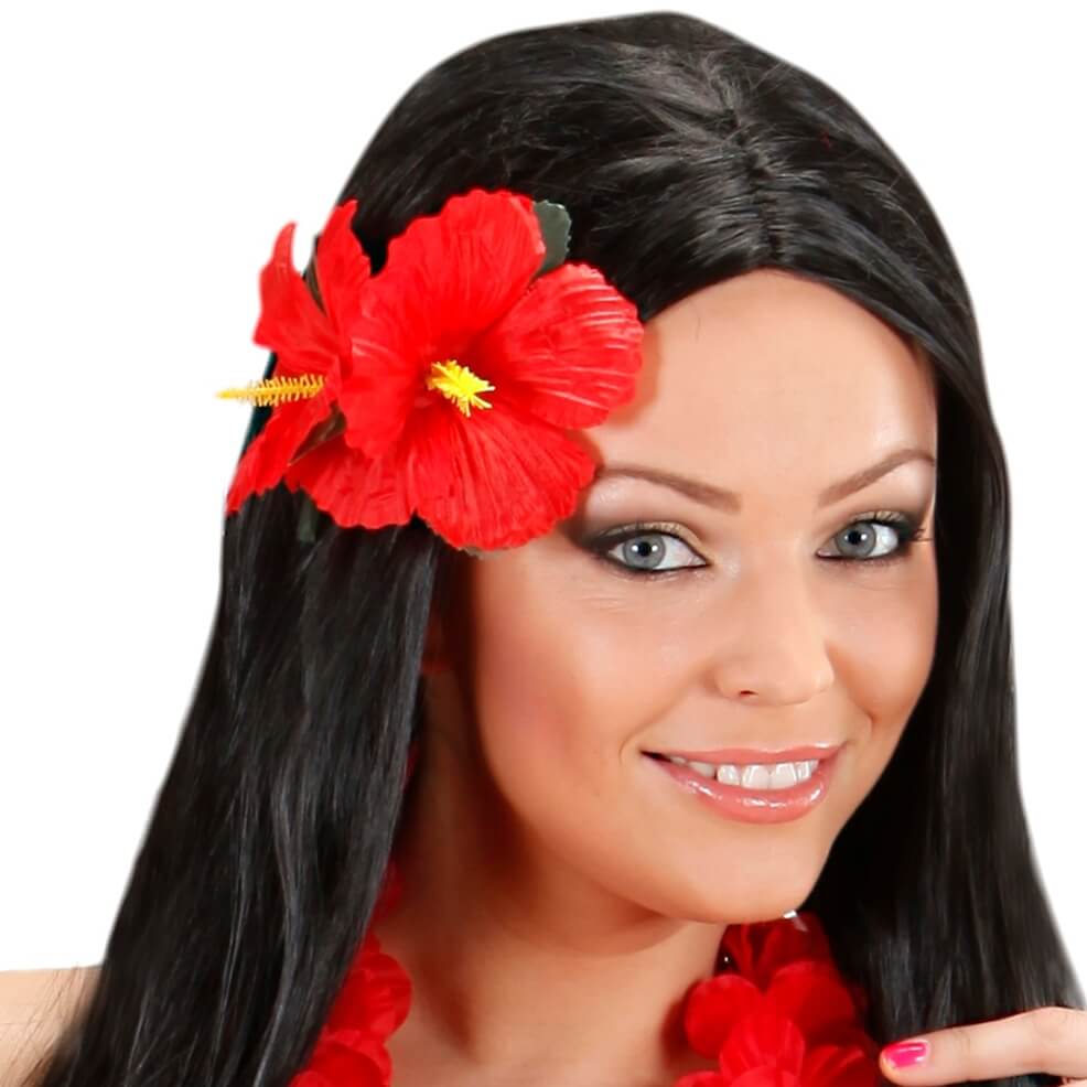 Flor Havaiana Vermelha