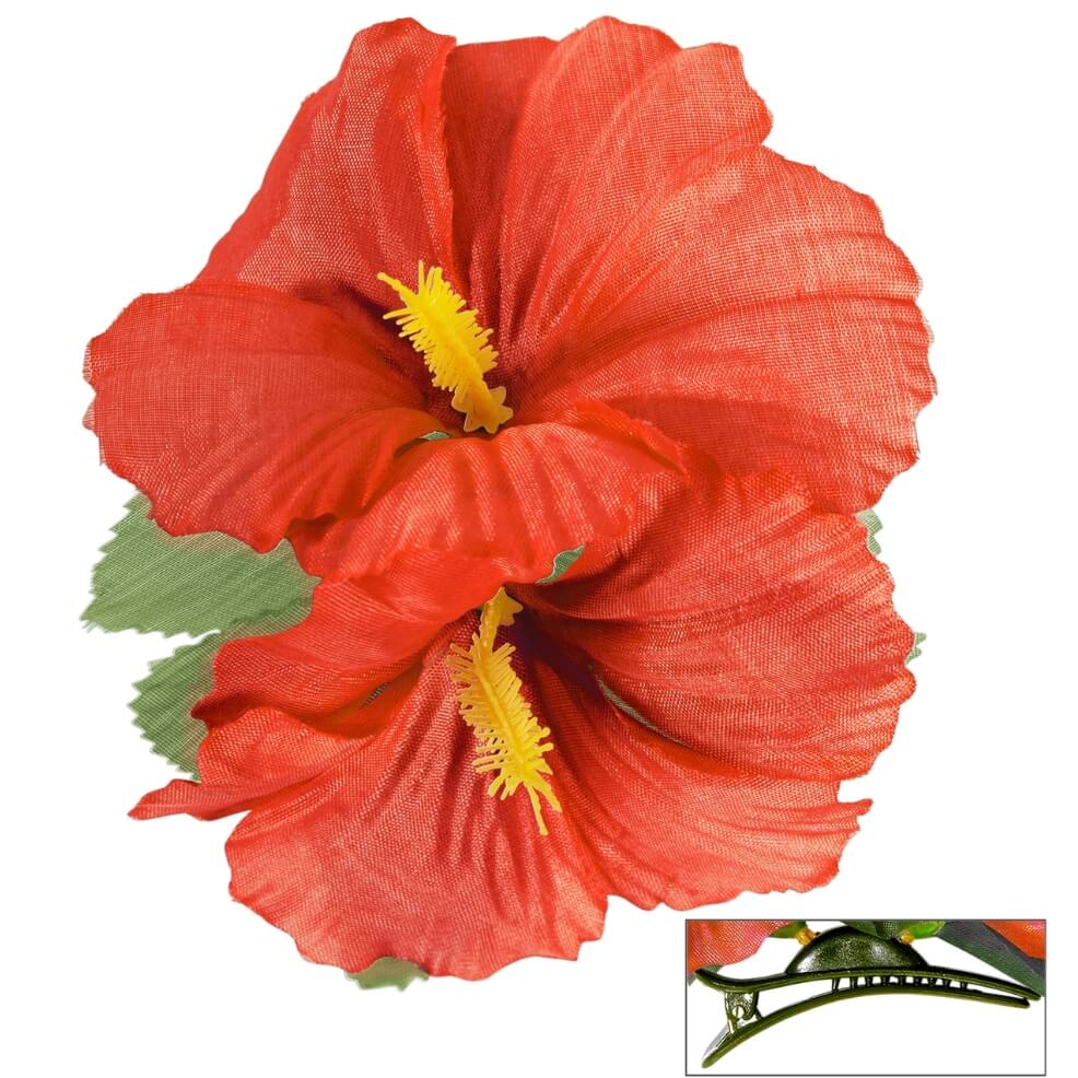 Flor Havaiana Vermelha